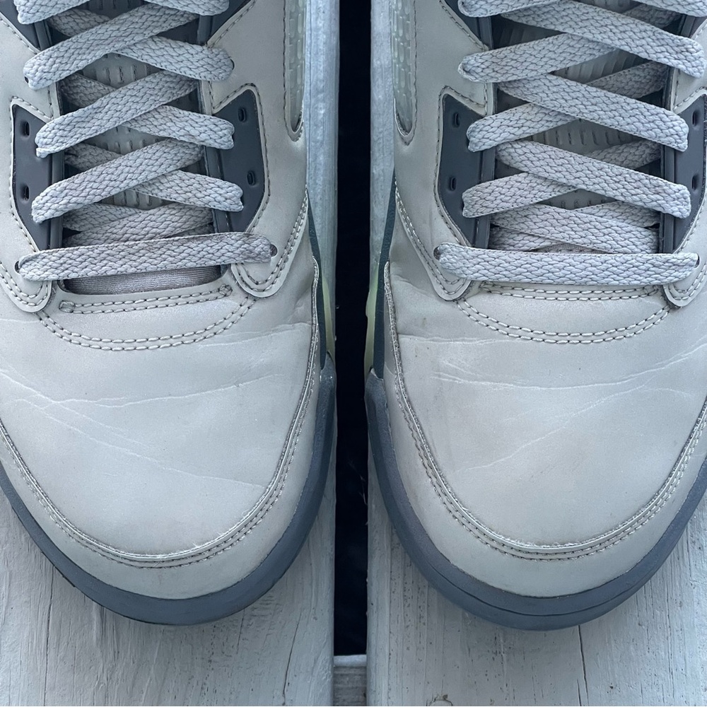 Air Jordan 5 Retro Green Bean 2022 Men’s Athletic Sneakers Size 10 DM9014-003 - Picture 7 of 11